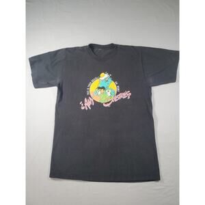 Vintage 90s This Is Your Brain On WQMF 95.7 Drugs Tshirt Louisville Rock